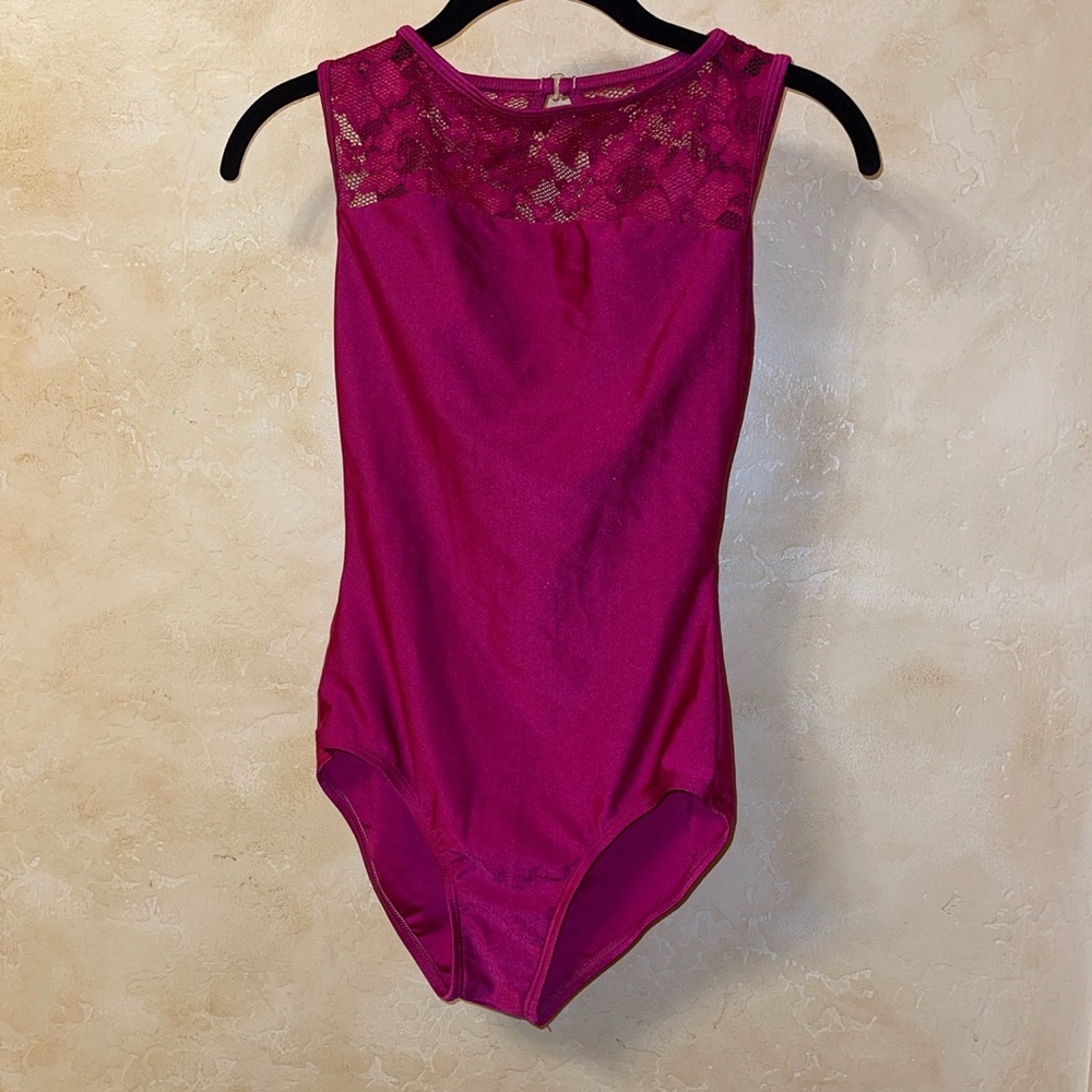 Double Platinum “Wine” Leotard